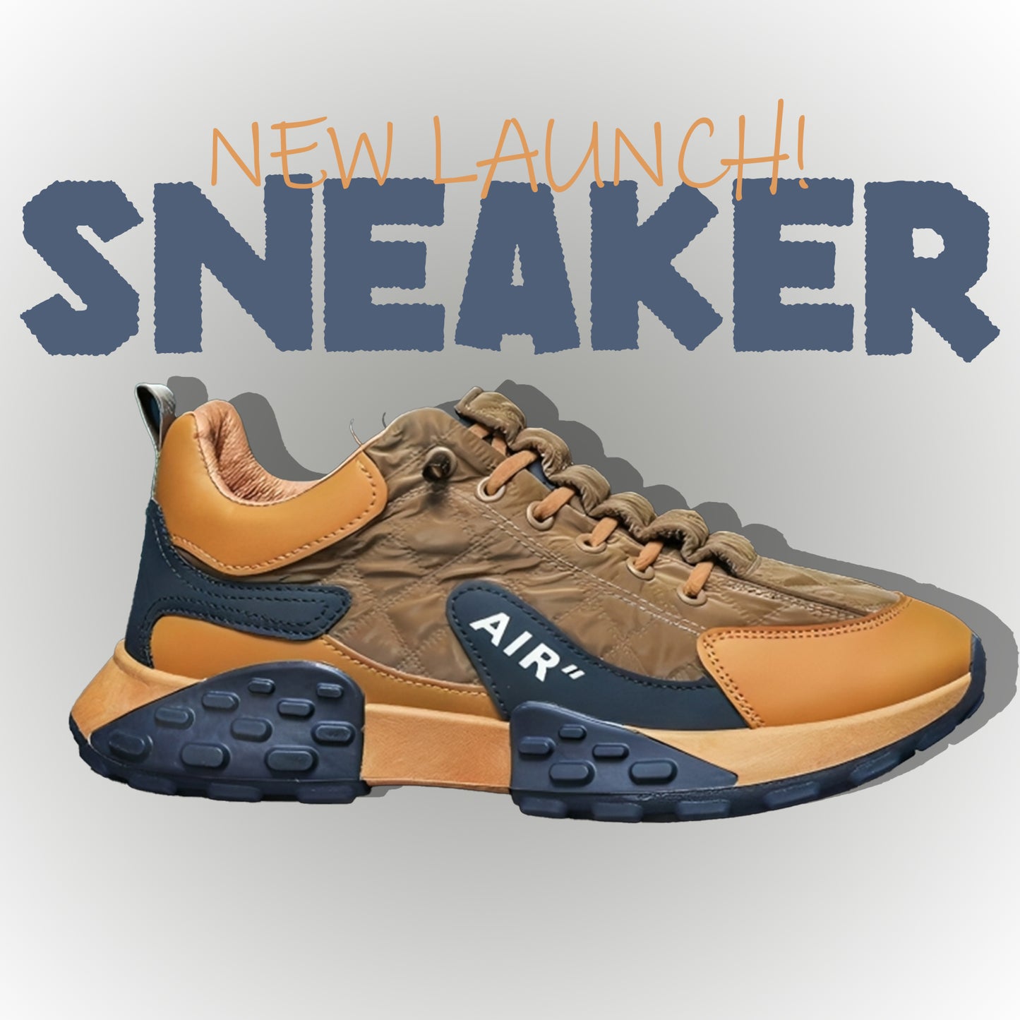 Men's Casual Shoes Thick Base Sneakers